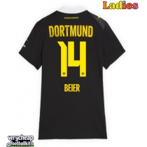 Borussia Dortmund Maximilian Beier #14 Replica Away Shirt Ladies 2026-27 Short Sleeve